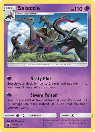 Salazzle 47/111 - Crimson Invasion
