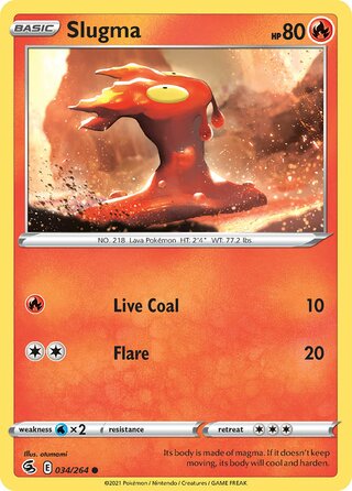 Slugma 034/264 - Fusion Strike