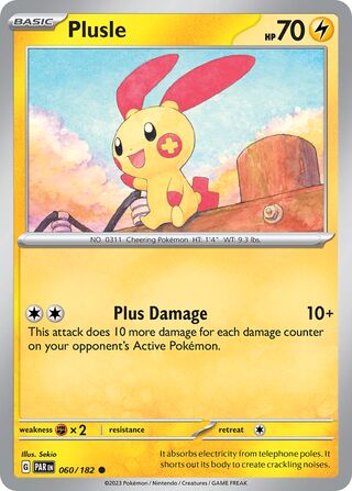 Plusle 060/182 - Paradox Rift