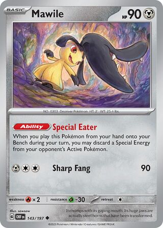 Mawile 143/197 - Obsidian Flames