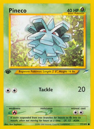 Pineco 77/105 - Neo Destiny