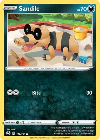 Sandile 111/195 - Silver Tempest