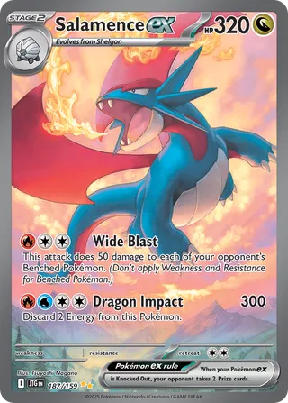 Salamence ex 187/159 - Journey Together