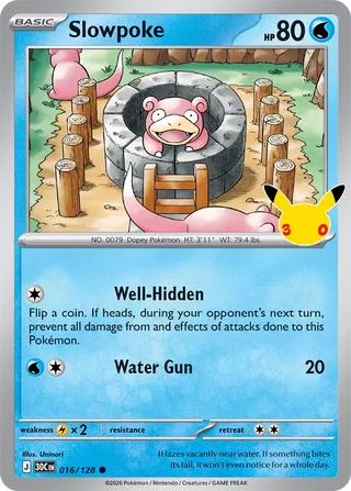 Slowpoke 016/128 - 30th Celebration