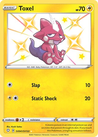 Toxel SV041/SV122 - Shining Fates