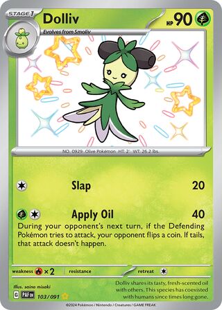 Dolliv 103/091 - Paldean Fates