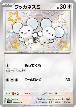 Tandemaus Shiny Treasure ex 317/190