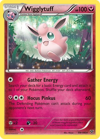 Wigglytuff 89/146 - XY Base