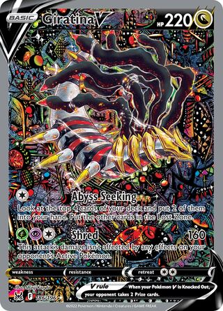 Giratina V 186/196 - Lost Origin