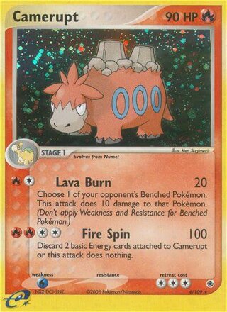 Camerupt 4/109 - Ruby & Sapphire