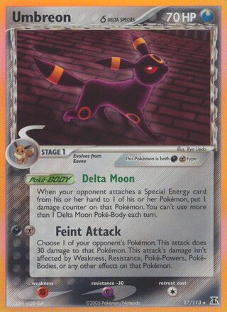 Umbreon 17/113 - Delta Species