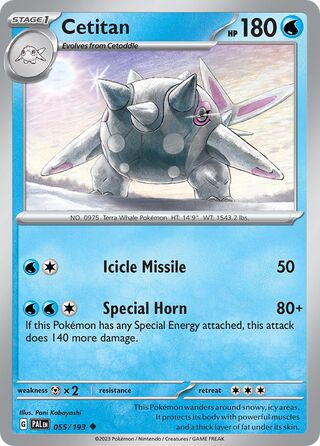 Cetitan 055/193 - Paldea Evolved
