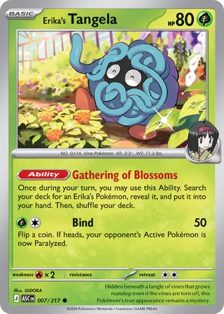 Erika's Tangela 007/217 - Ascended Heroes
