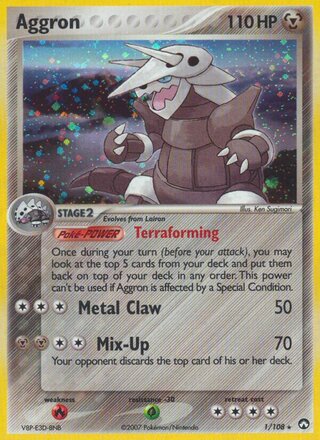Aggron 1/108 - Power Keepers