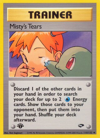 Misty's Tears 118/132 - Gym Challenge
