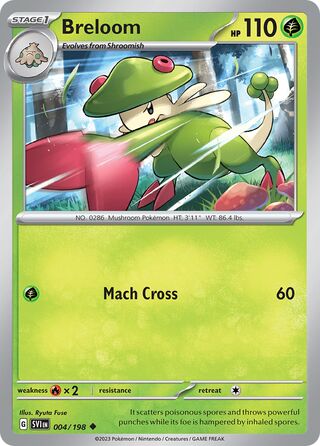 Breloom 004/198 - Scarlet & Violet Base