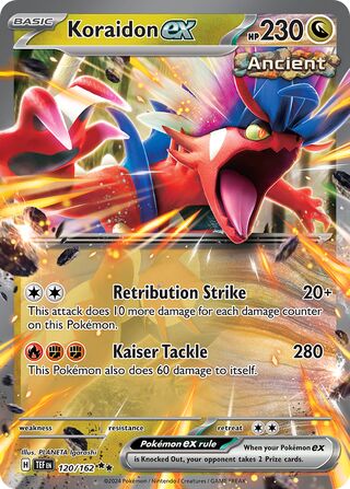 Koraidon ex 120/162 - Temporal Forces