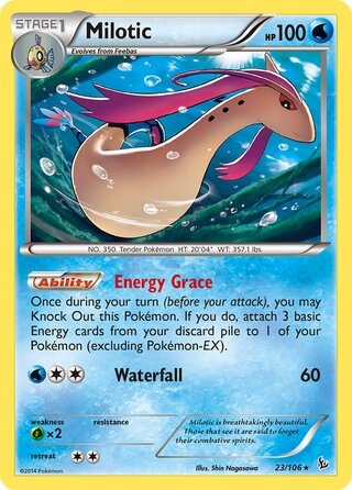 Milotic 23/106 - Flashfire