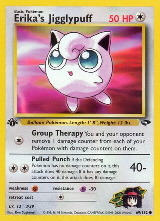 Erika's Jigglypuff 69/132 - Gym Heroes