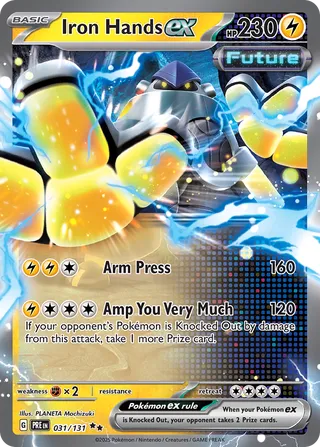 Iron Hands ex 031/131 - Prismatic Evolutions