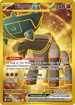 Ting-Lu ex 275/193 - Paldea Evolved