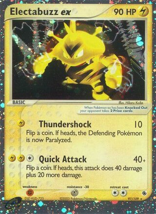 Electabuzz ex 97/109 - Ruby & Sapphire