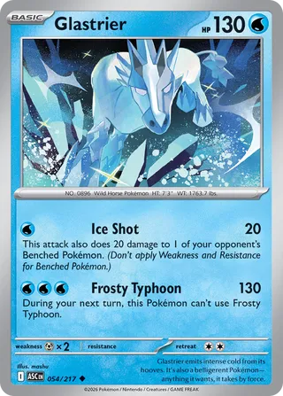 Glastrier 054/217 - Ascended Heroes