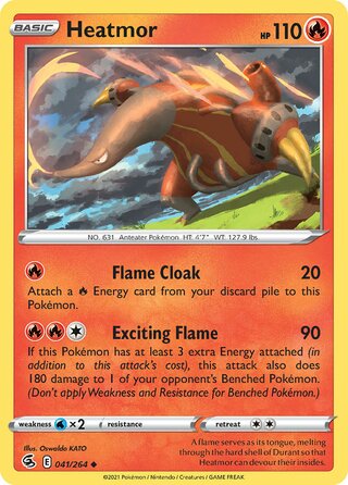 Heatmor 041/264 - Fusion Strike