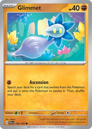 Glimmet 124/193 - Paldea Evolved