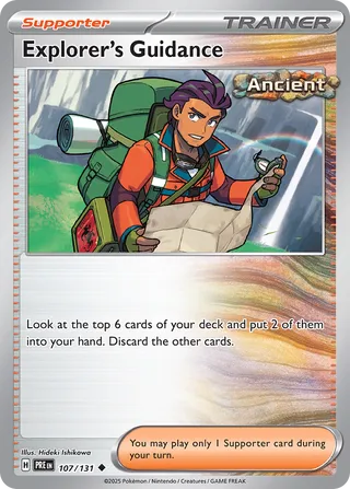 Explorer's Guidance 107/131 - Prismatic Evolutions