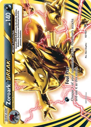 Zoroark BREAK 92/162 - BREAKthrough