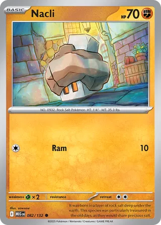 Nacli 082/132 - Mega Evolution Base