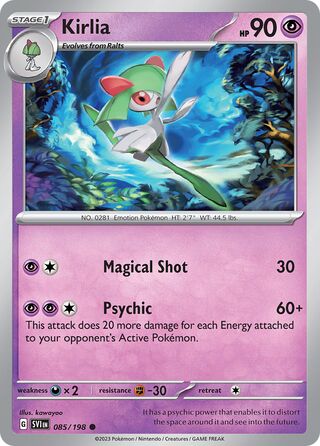 Kirlia 085/198 - Scarlet & Violet Base