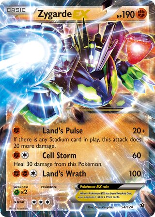 Zygarde-EX 54/124 - Fates Collide