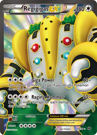 Regigigas-EX 99/99 - Next Destinies