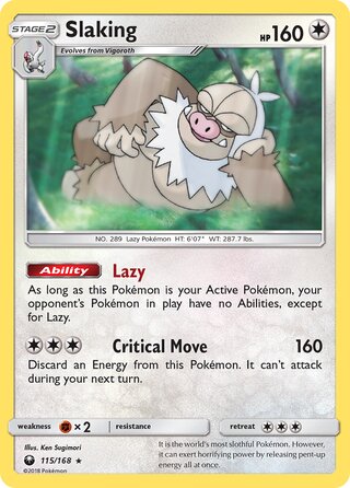 Slaking 115/168 - Celestial Storm