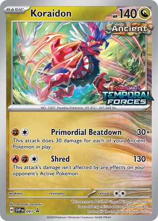Koraidon 091 - Scarlet & Violet Promos