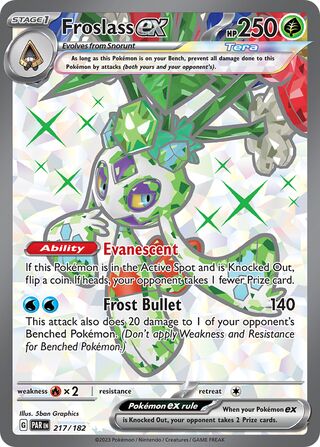Froslass ex 217/182 - Paradox Rift