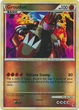 Groudon 6/95 - Call of Legends