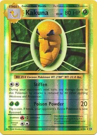 Kakuna 6/108 - Evolutions