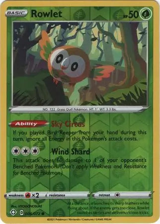 Rowlet 006/072 - Shining Fates