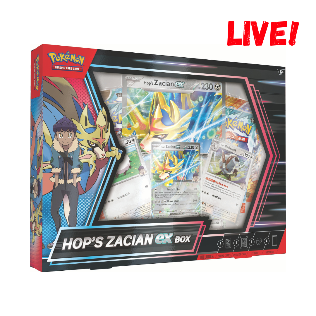 Hop's Zacian Box (Live)