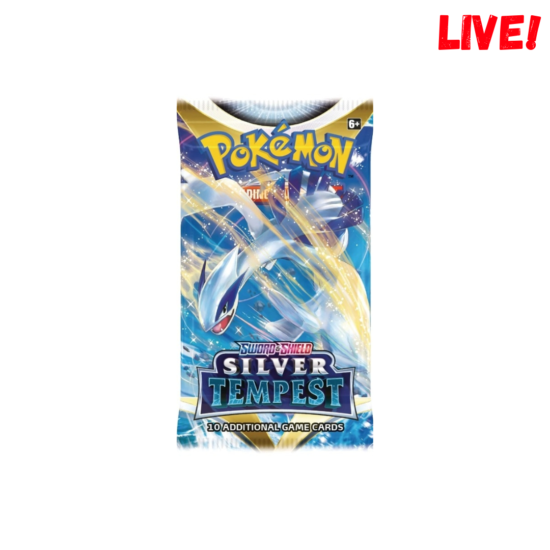Silver Tempest Booster Pack (Live)