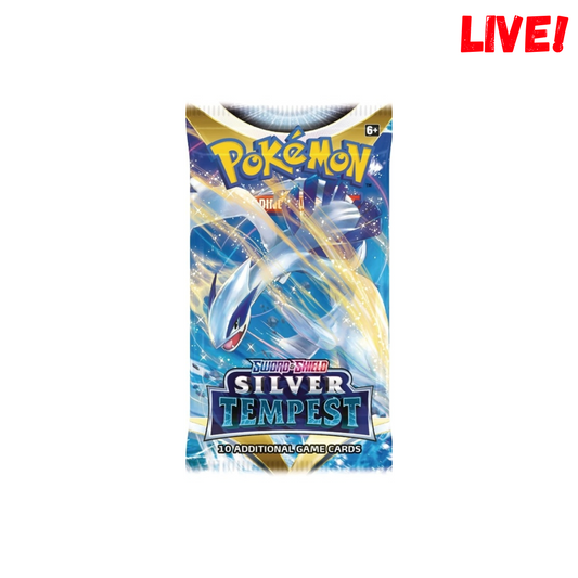 Silver Tempest Booster Pack (Live)
