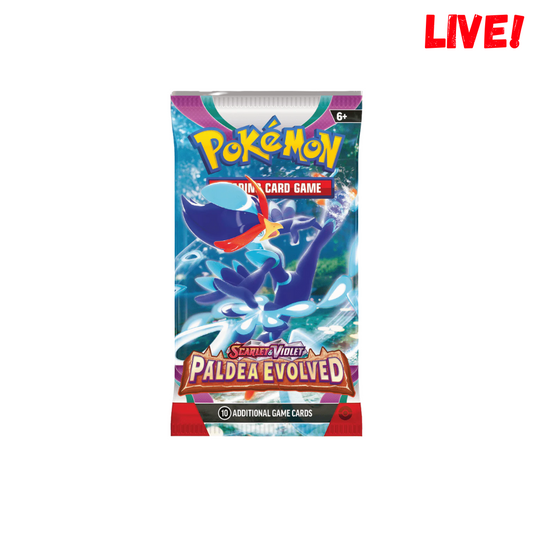 Paldea Evolved Boosterpack *Live*