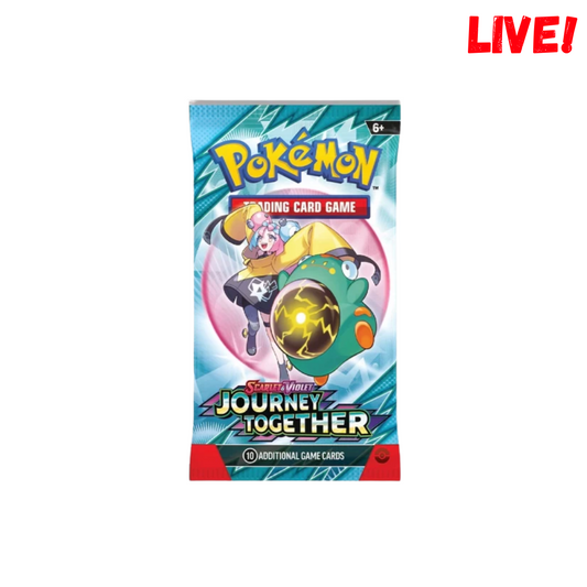Pokemon Journey Together Booster (Live)