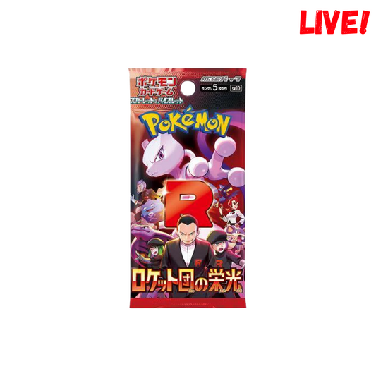 Glory Of Team Rocket Booster Pack (Live)