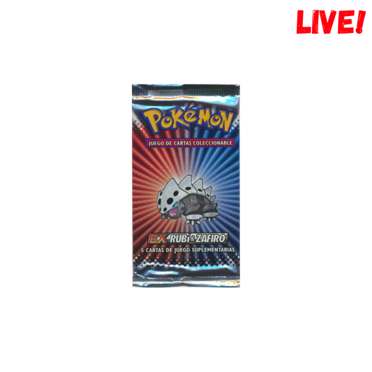 Spansk Ruby & Sapphire Booster Pack (Live)