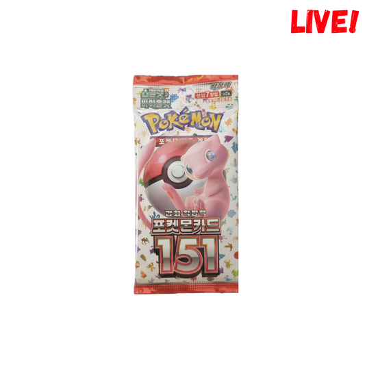 S&V 151 Booster Pack KOREANSK (Live)