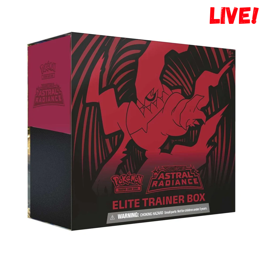 Pokemon Astral Radiance Elite Trainer Box (Live)